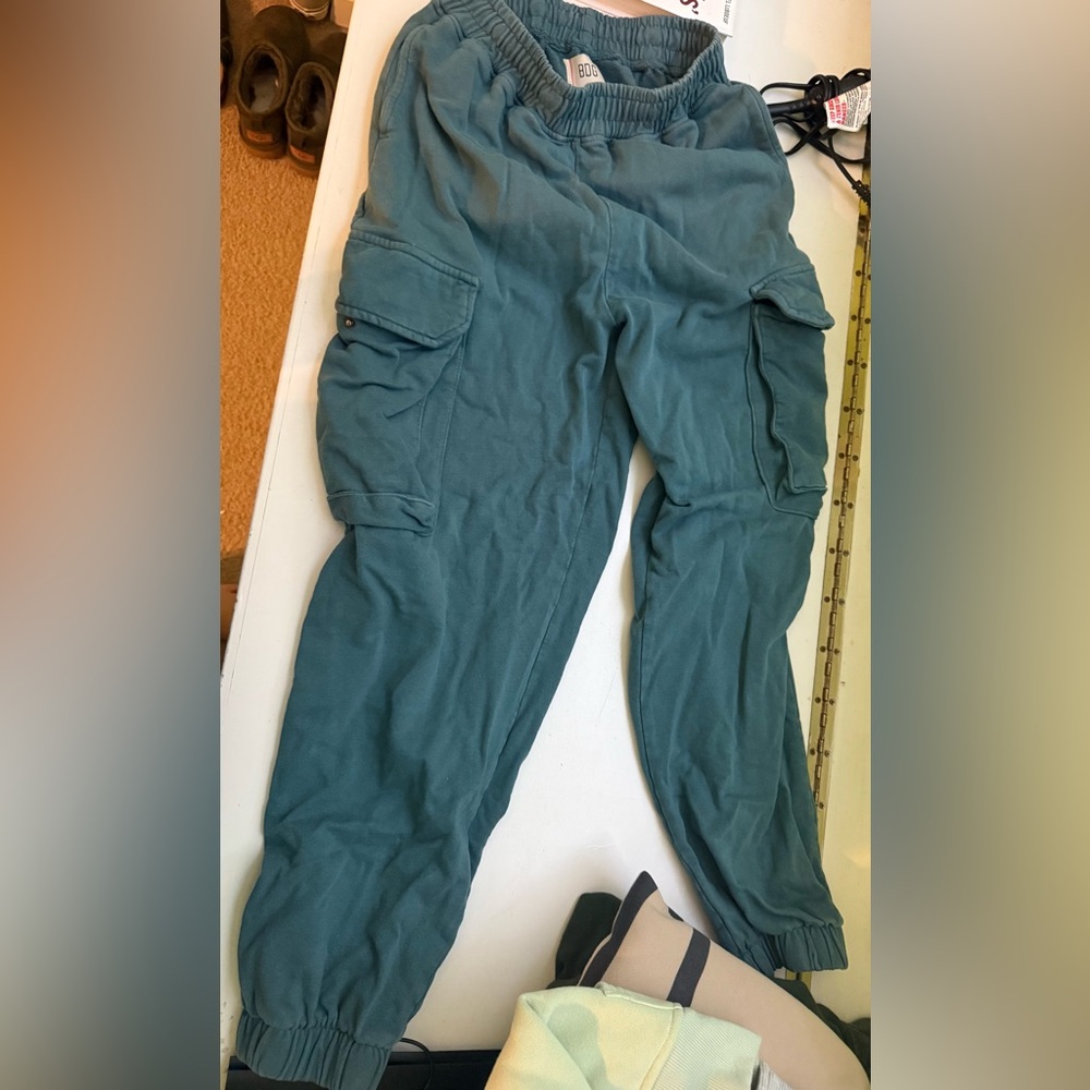 Urban Outfitters Blue Cargo Joggers